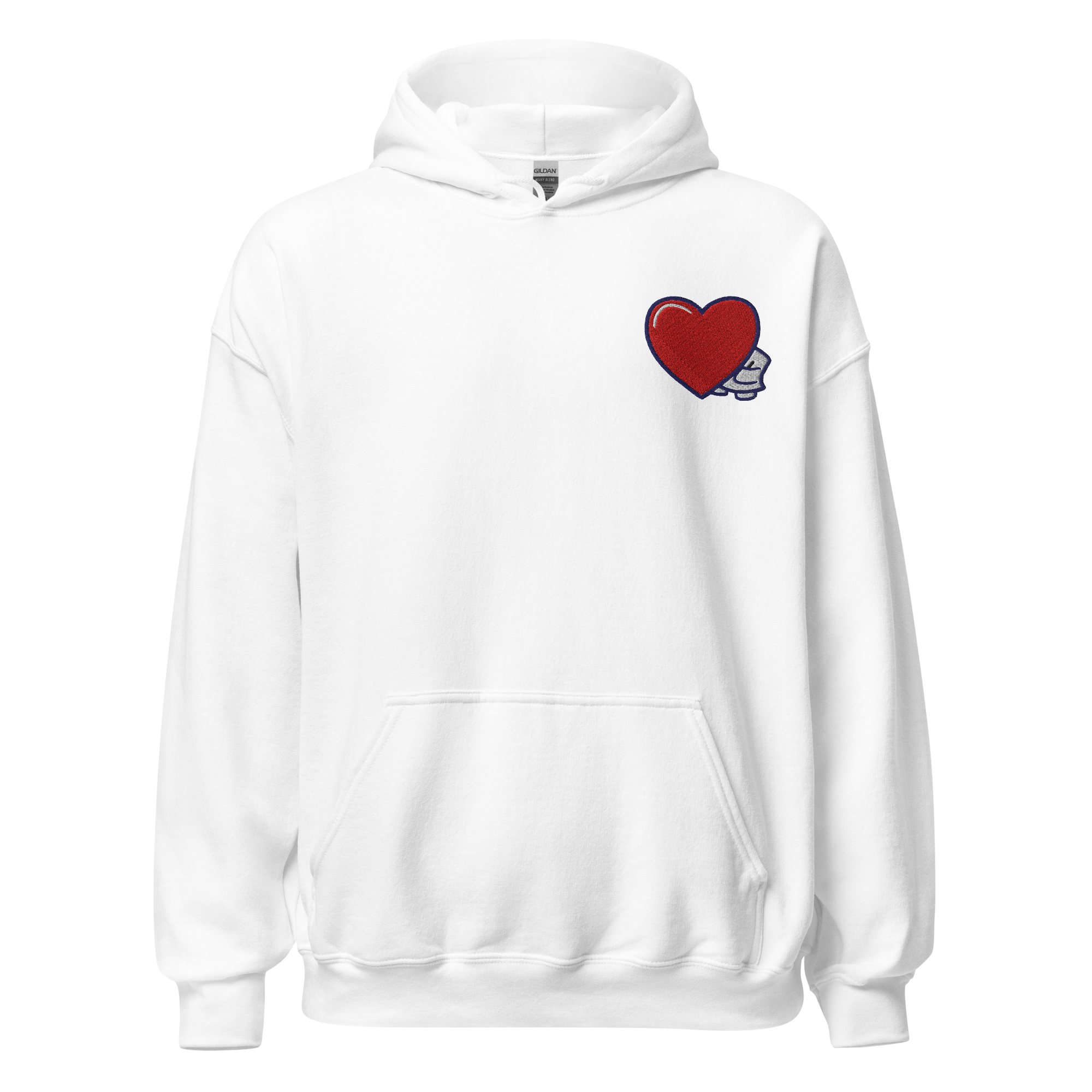 Pengmellow's Big Heart Hoodie - Unisex