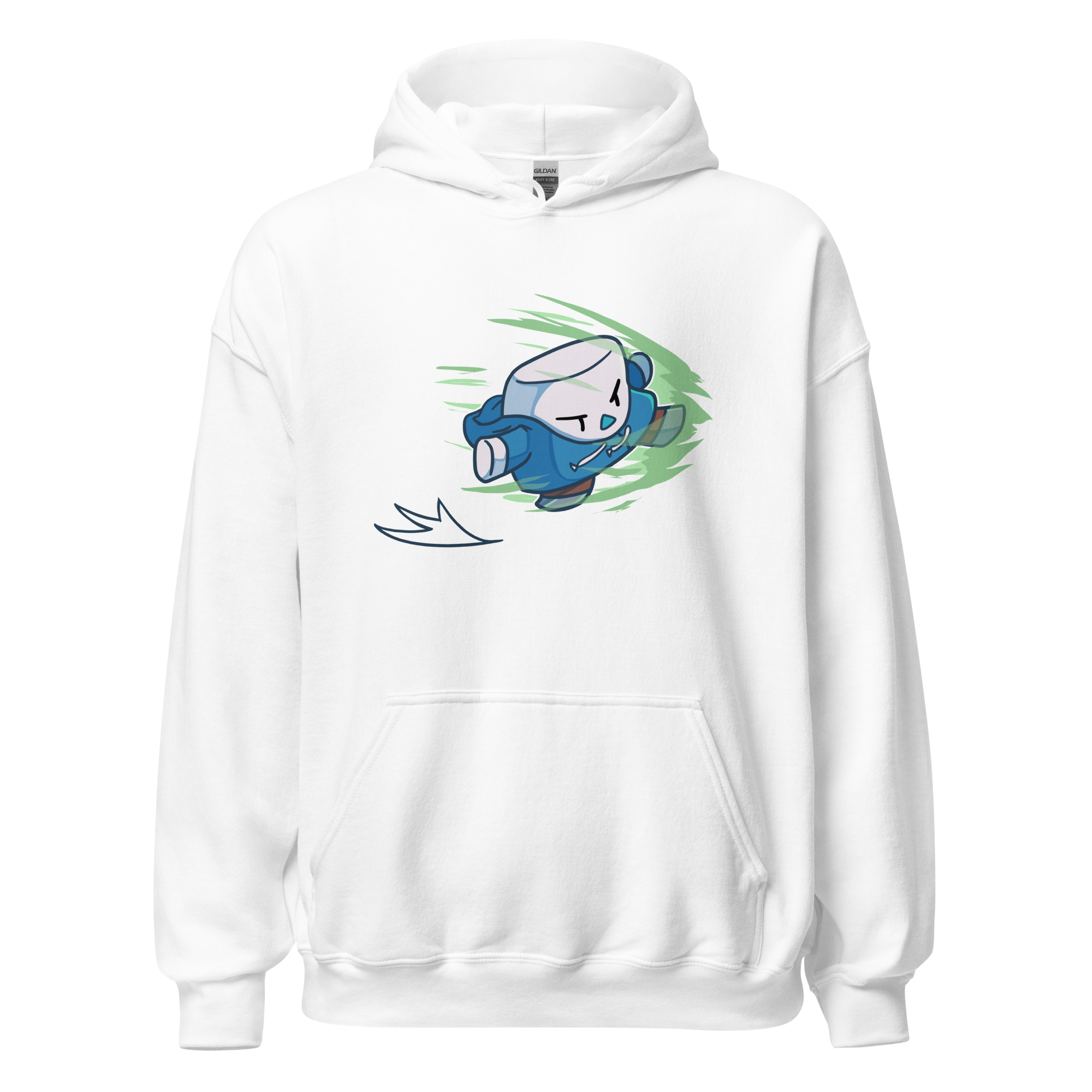 Pengmellow Flying Kick Strike Hoodie - Unisex