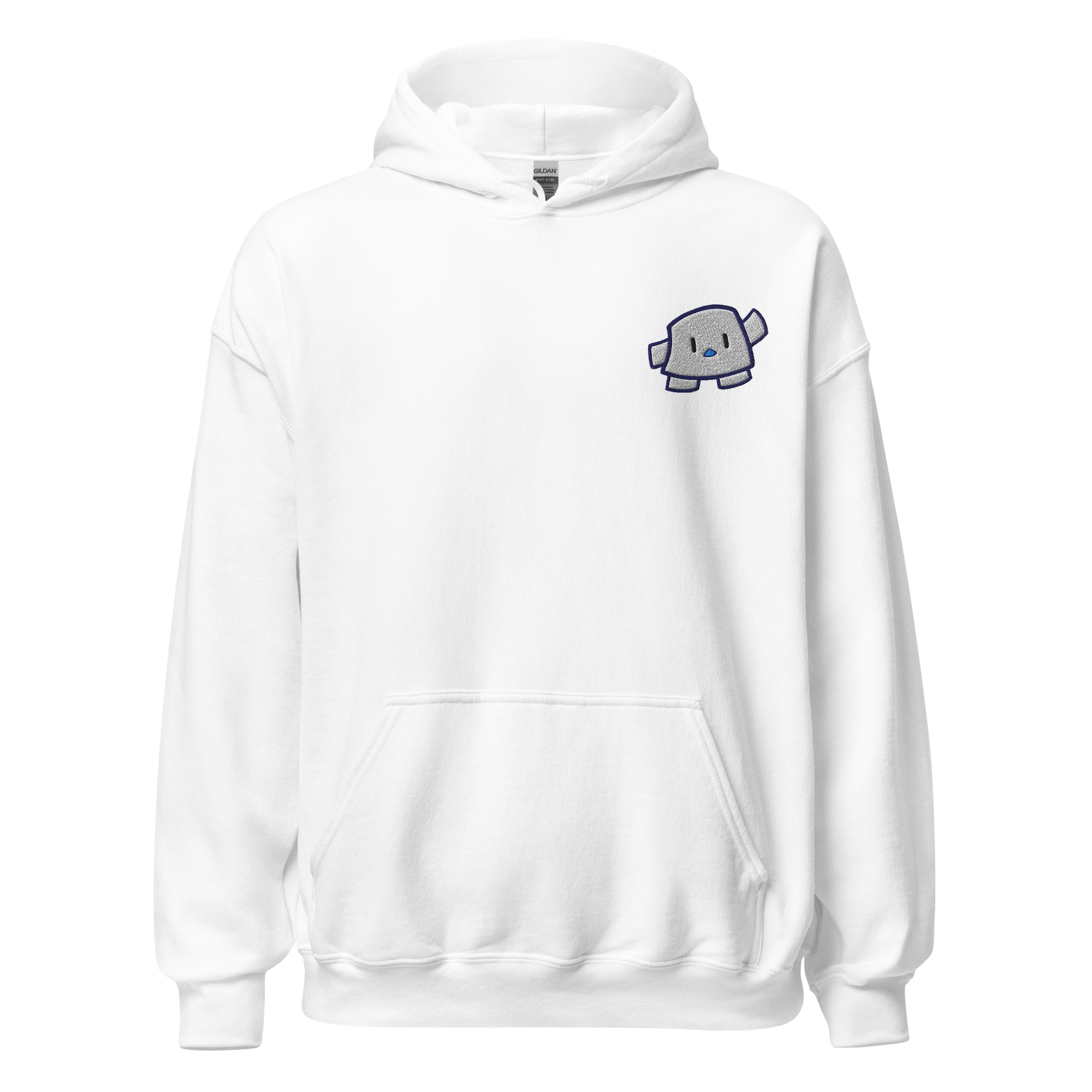 Pengmellow Wave Embroidered Hoodie - Unisex