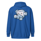 Pengmellow Falling Zip Up Hoodie - Unisex