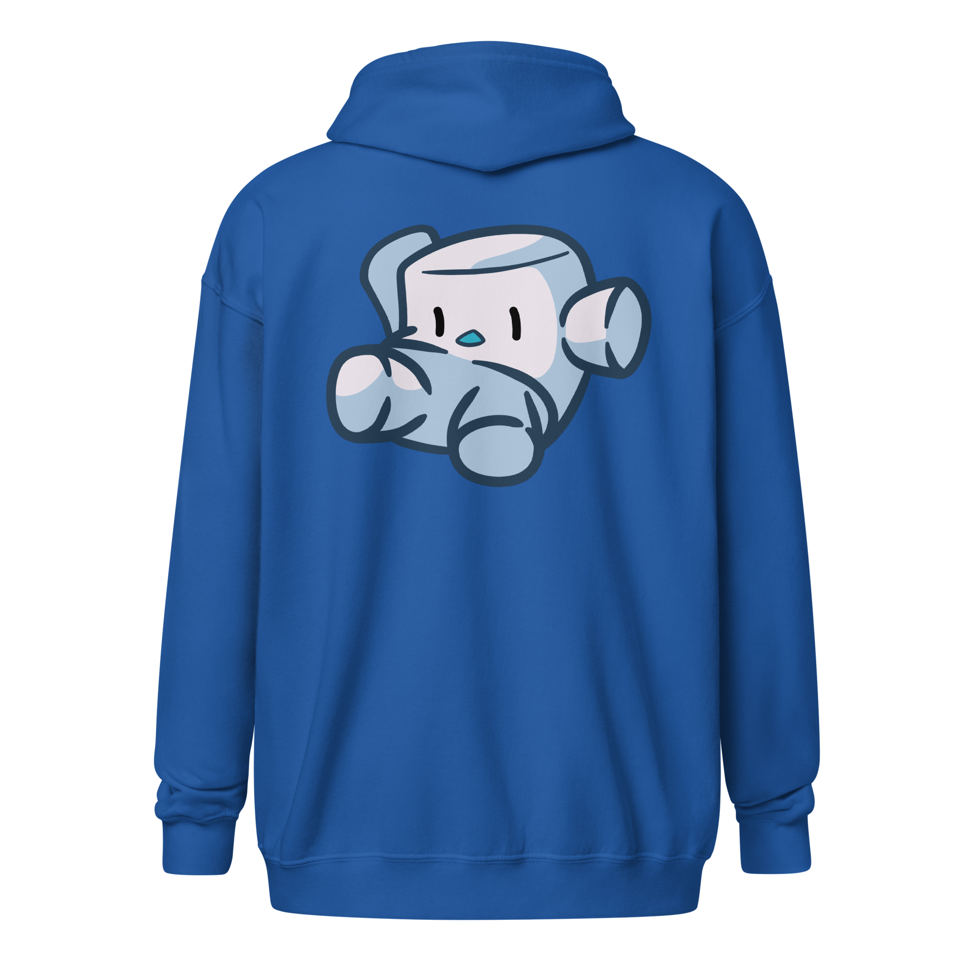 Pengmellow Falling Zip Up Hoodie - Unisex