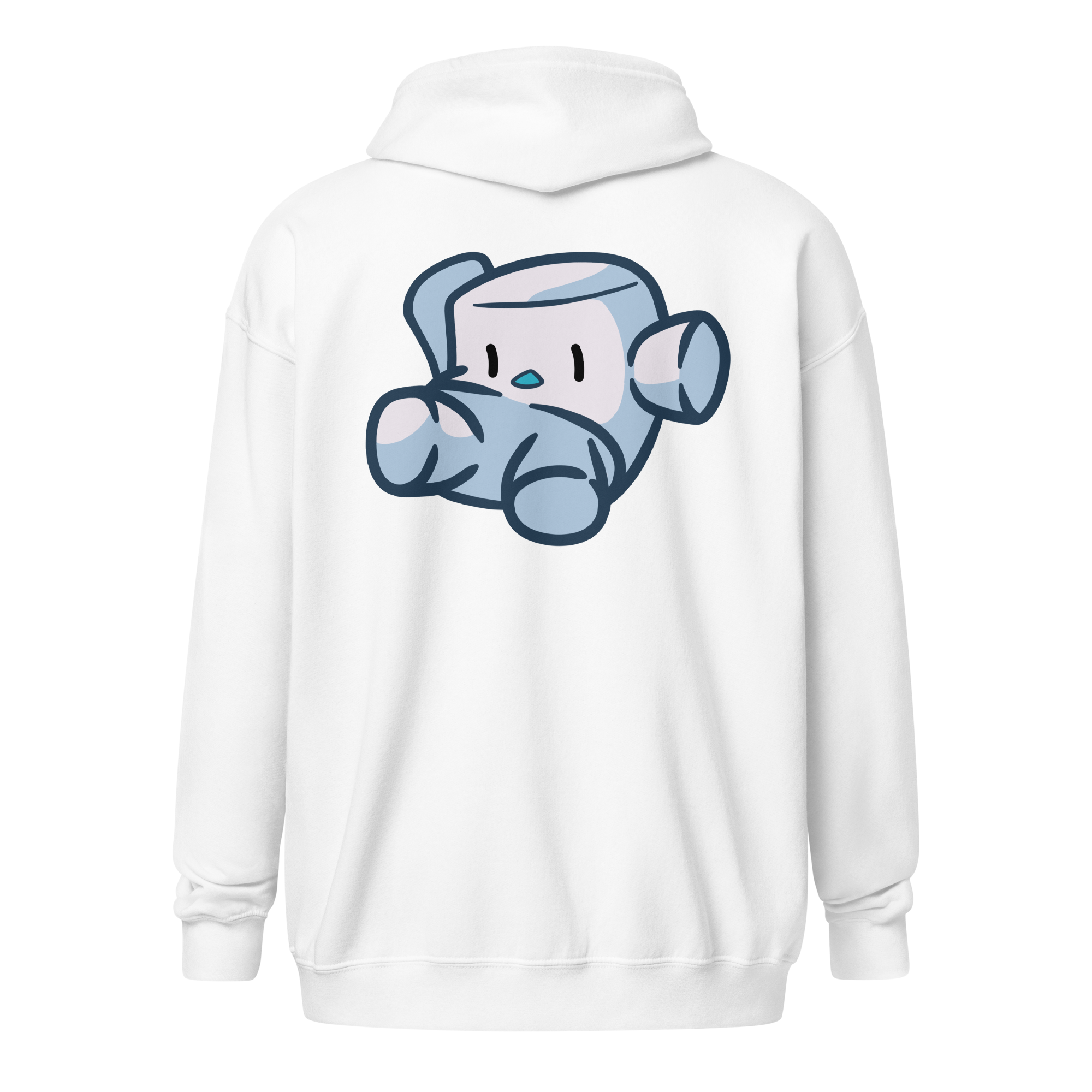 Pengmellow Falling Zip Up Hoodie - Unisex