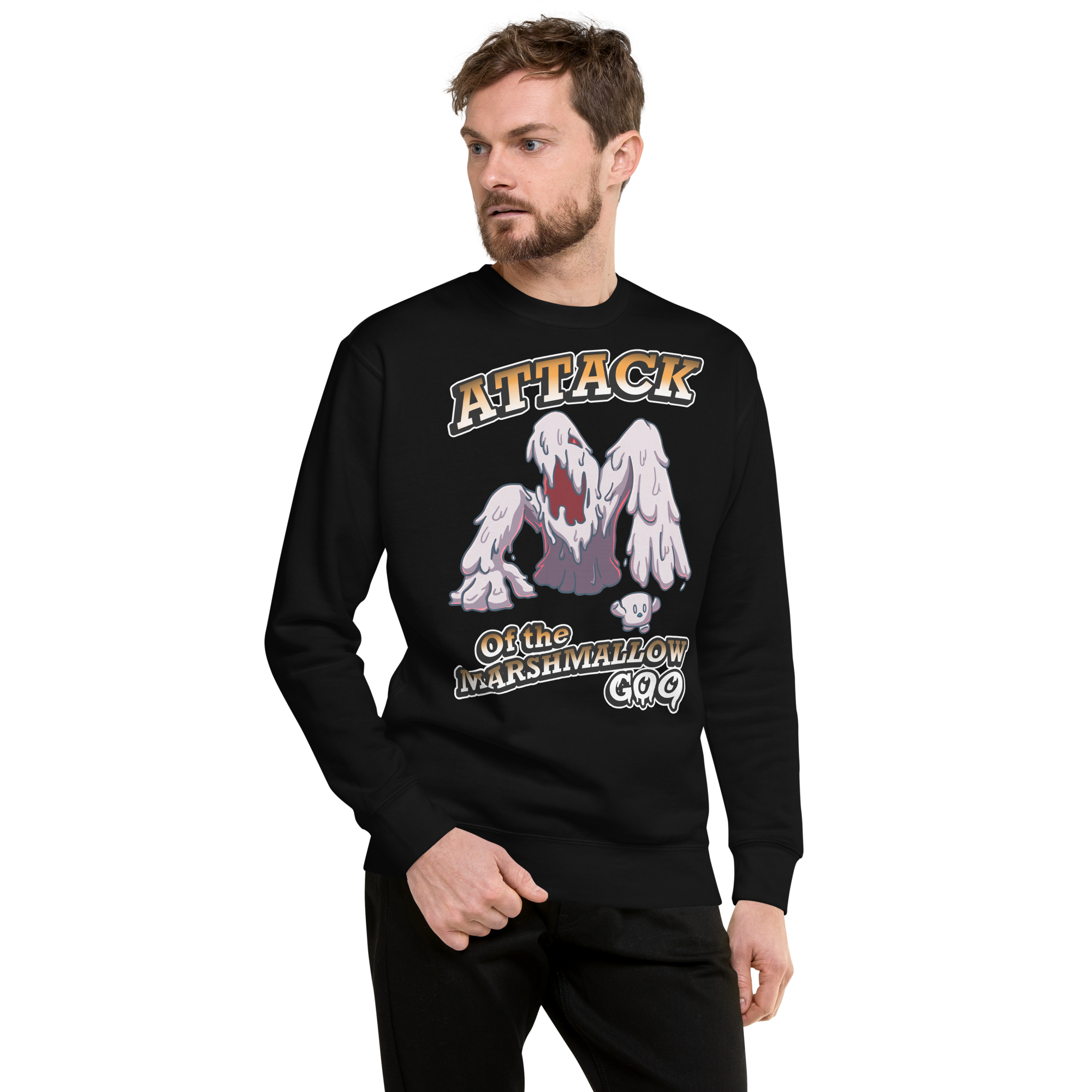 Attack Of The Marshmallow Goo! Sweatshirt - Unisex