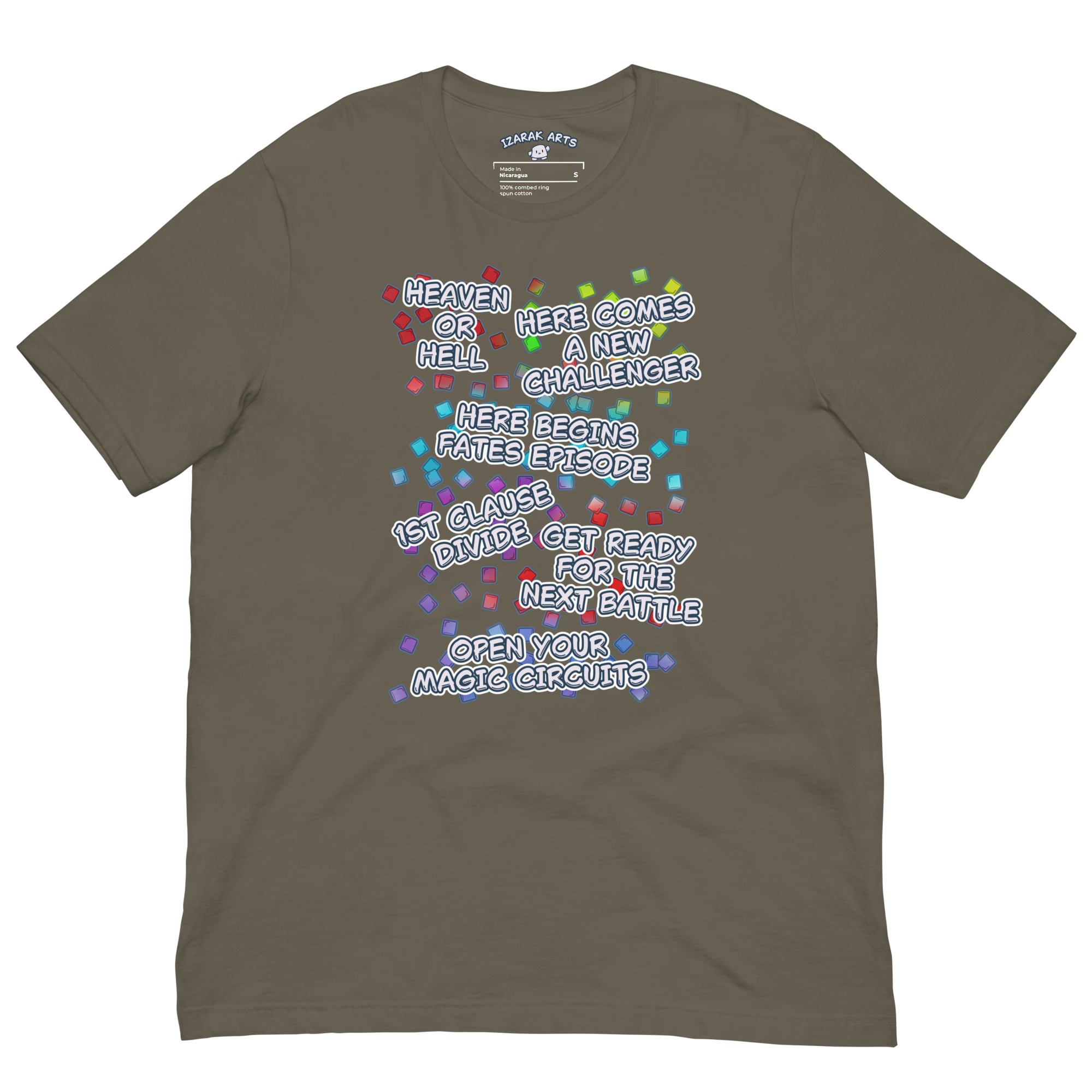 Fighting Intro Collage T-Shirt - Unisex