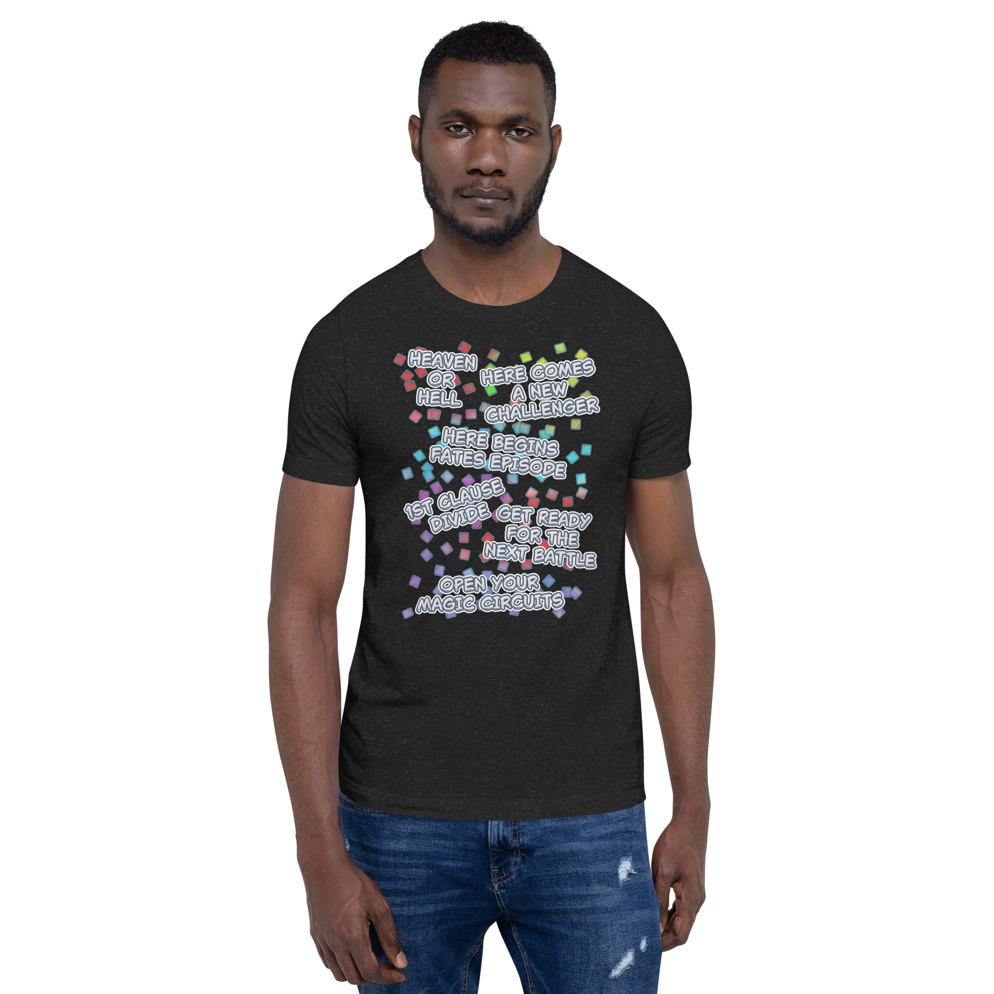 Fighting Intro Collage T-Shirt - Unisex