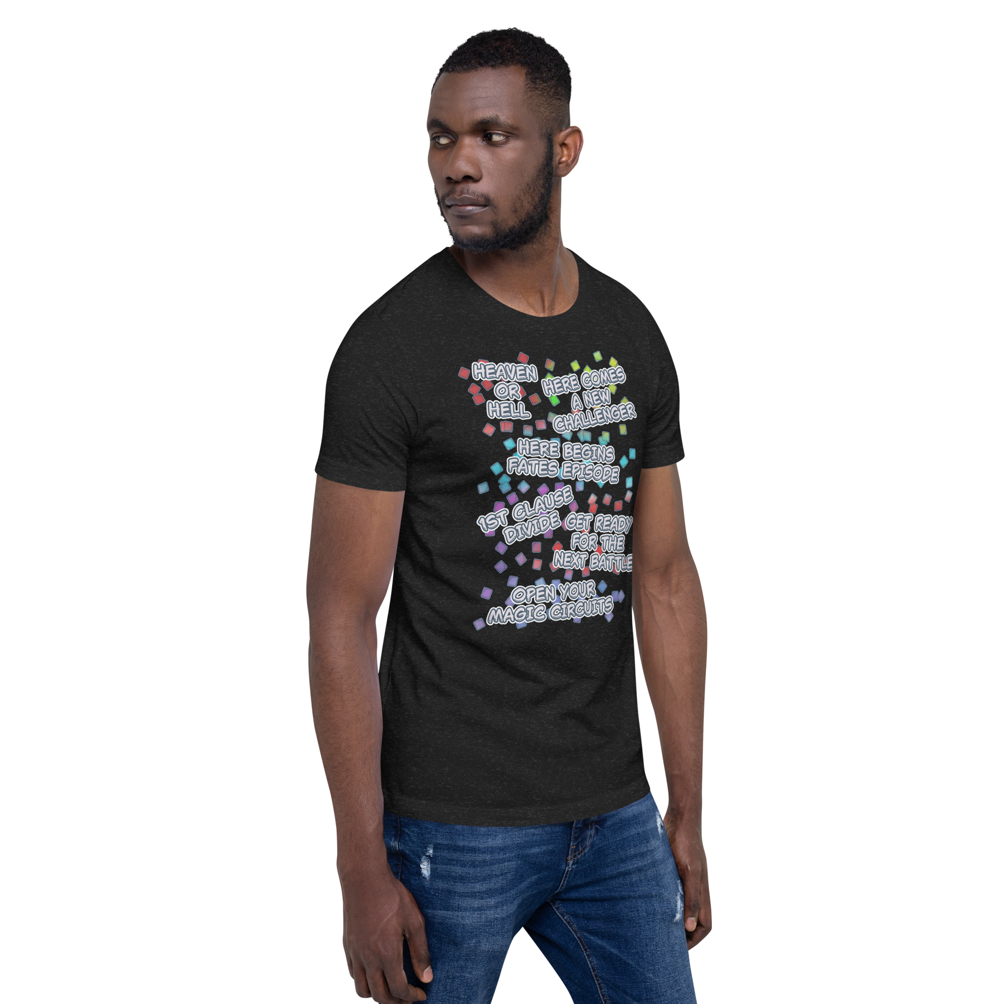 Fighting Intro Collage T-Shirt - Unisex