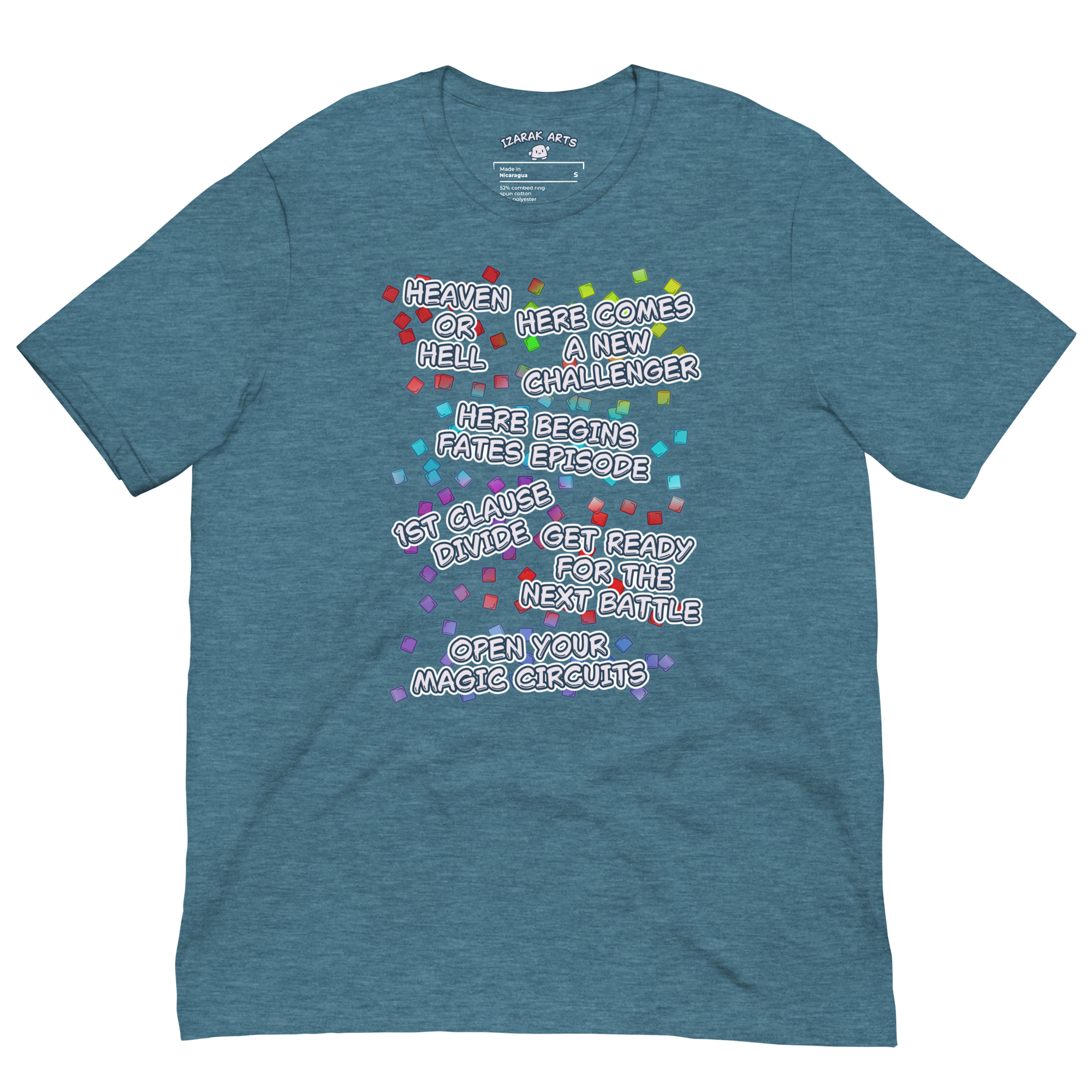 Fighting Intro Collage T-Shirt - Unisex