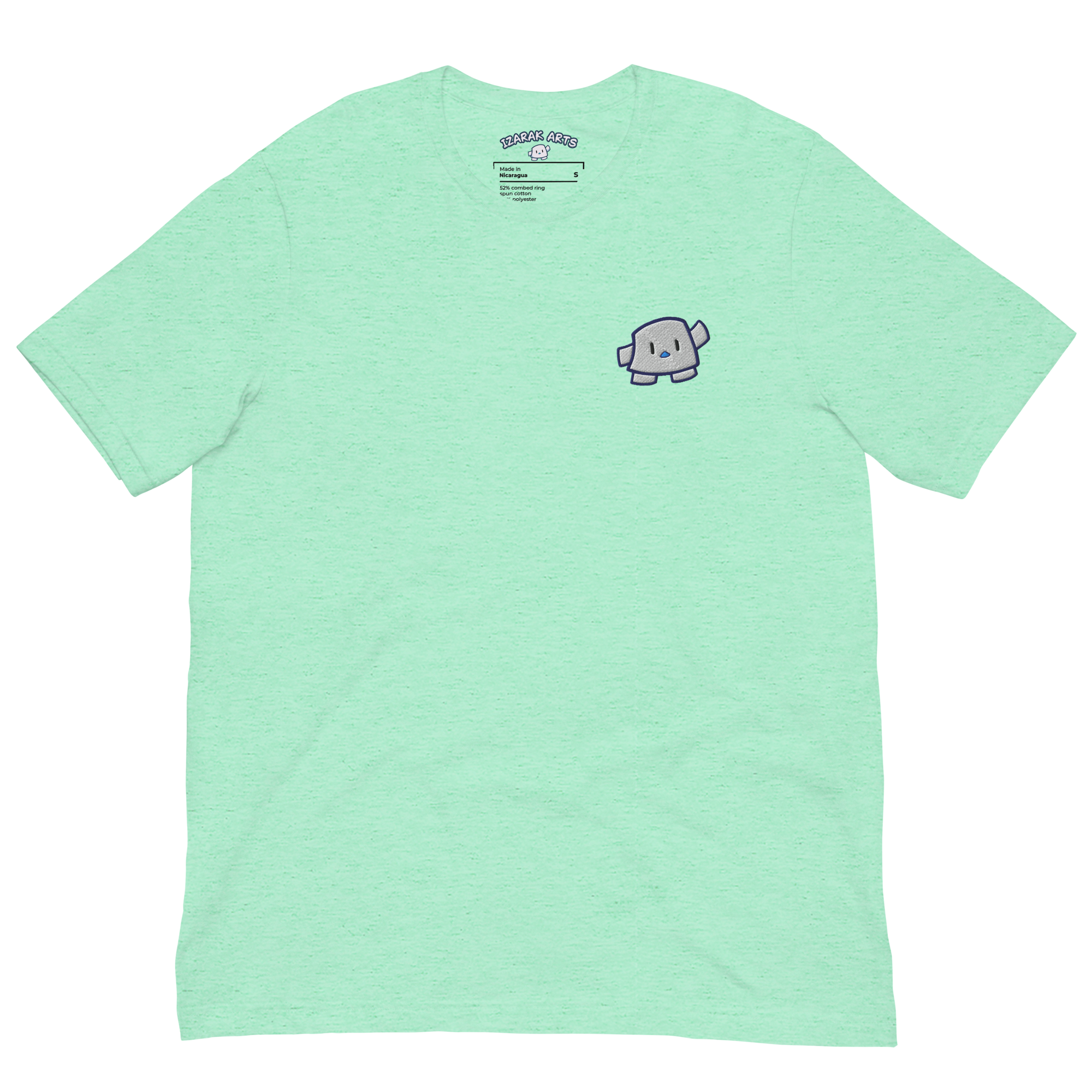 Pengmellow Wave Embroidered T-Shirt - Unisex