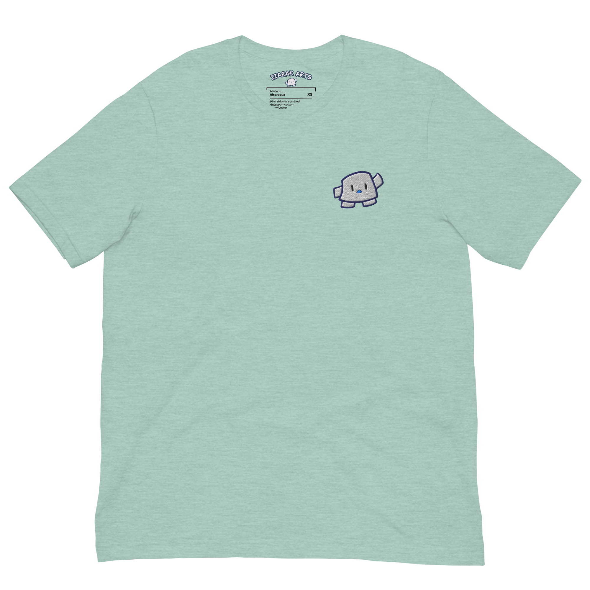 Pengmellow Wave Embroidered T-Shirt - Unisex