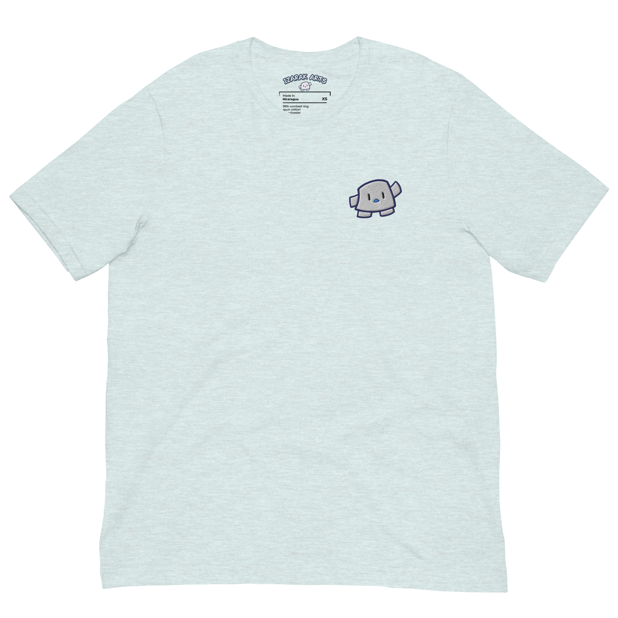 Pengmellow Wave Embroidered T-Shirt - Unisex