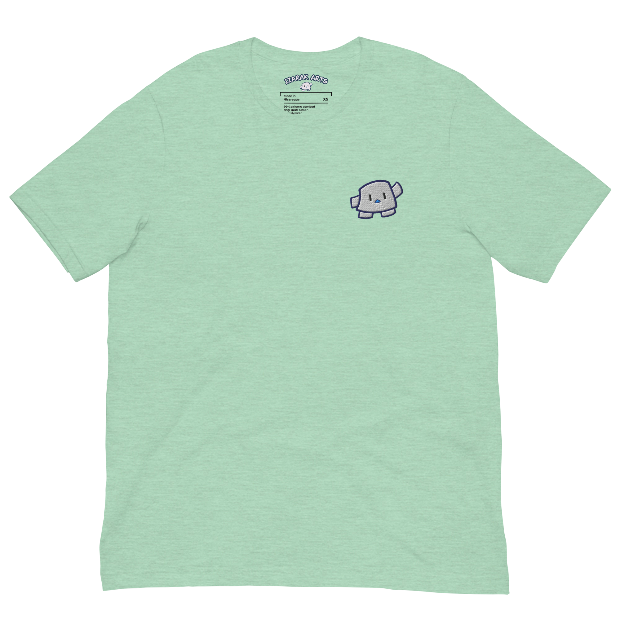 Pengmellow Wave Embroidered T-Shirt - Unisex