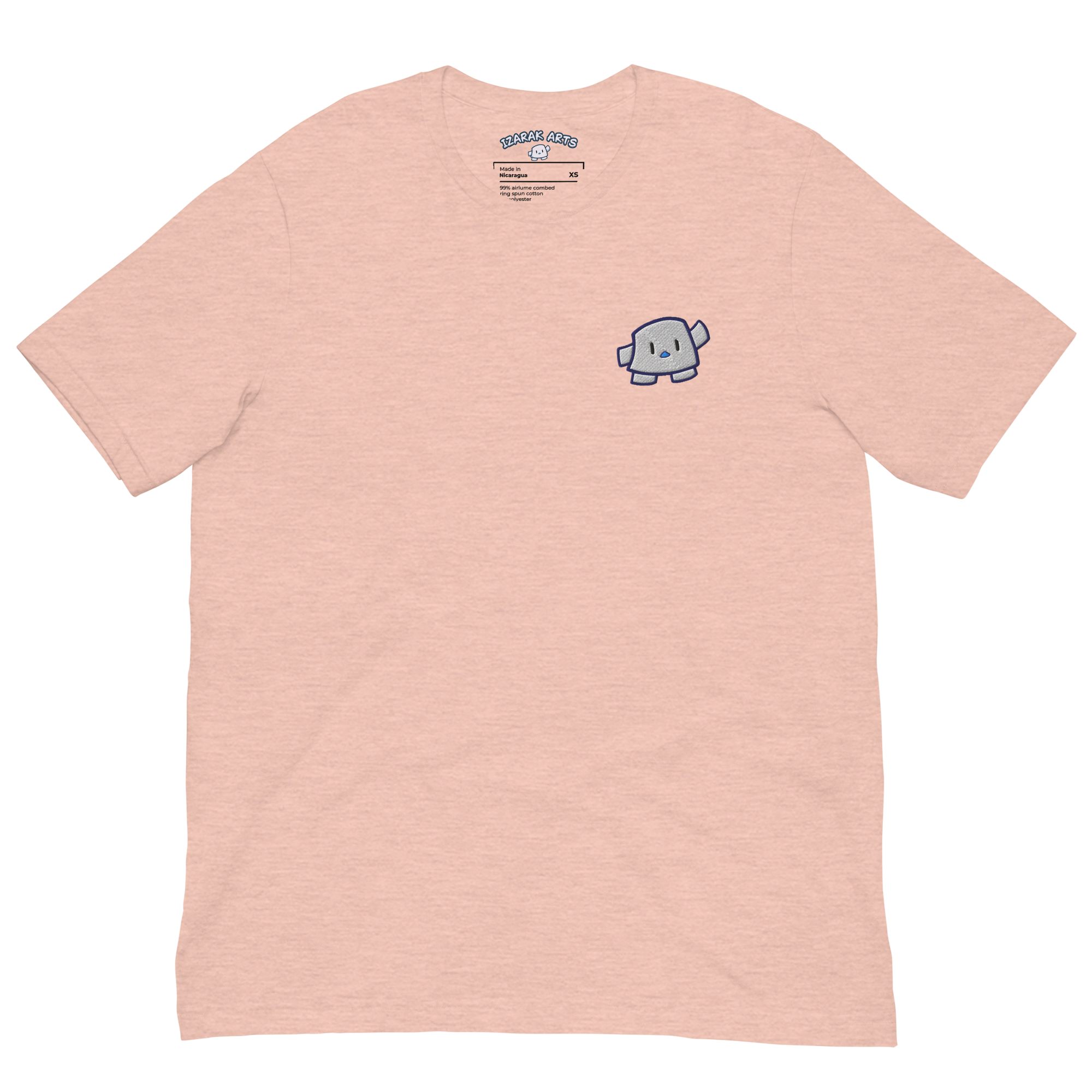 Pengmellow Wave Embroidered T-Shirt - Unisex