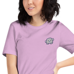 Pengmellow Wave Embroidered T-Shirt - Unisex