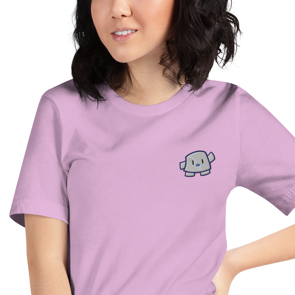 Pengmellow Wave Embroidered T-Shirt - Unisex