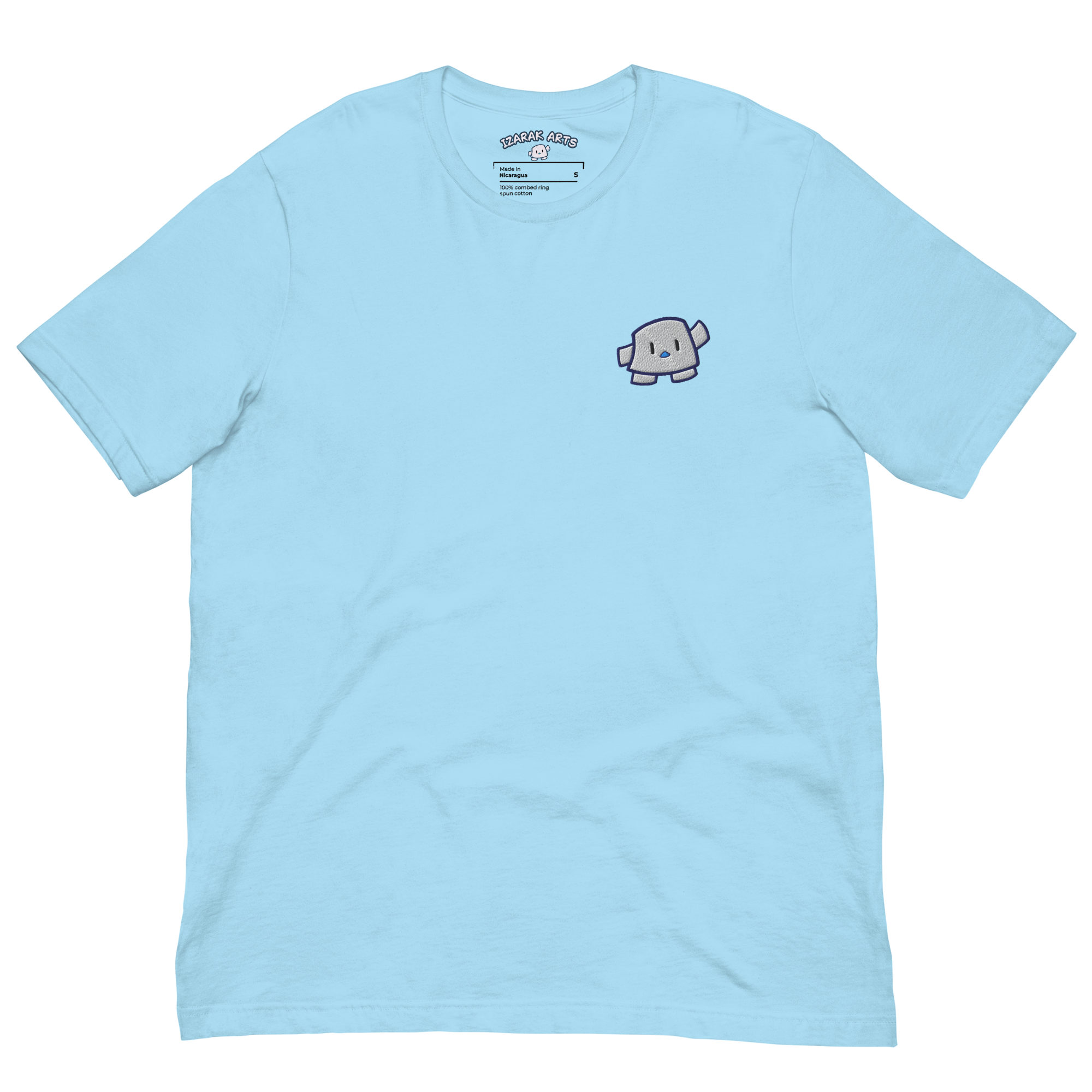 Pengmellow Wave Embroidered T-Shirt - Unisex
